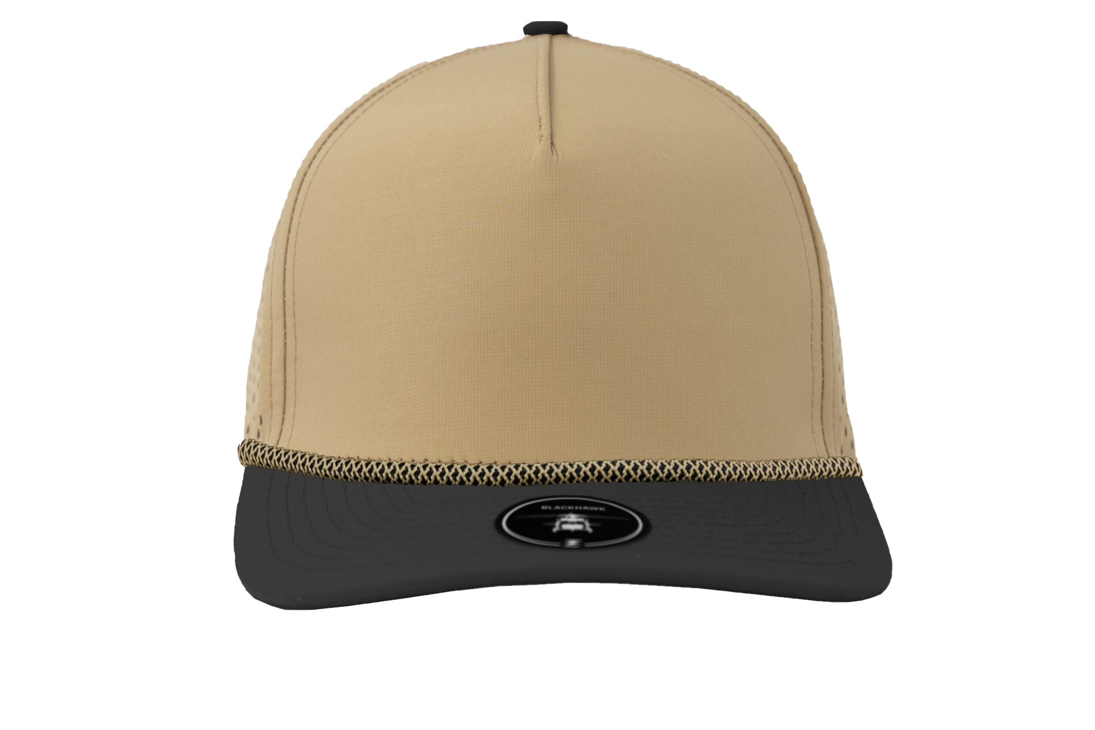 Branded Valor Outfitters - Zapped BLACKHAWK R+ One Size Fits Most (Adjustable) Khaki Black | Branded Valor Outfitters Custom Hats