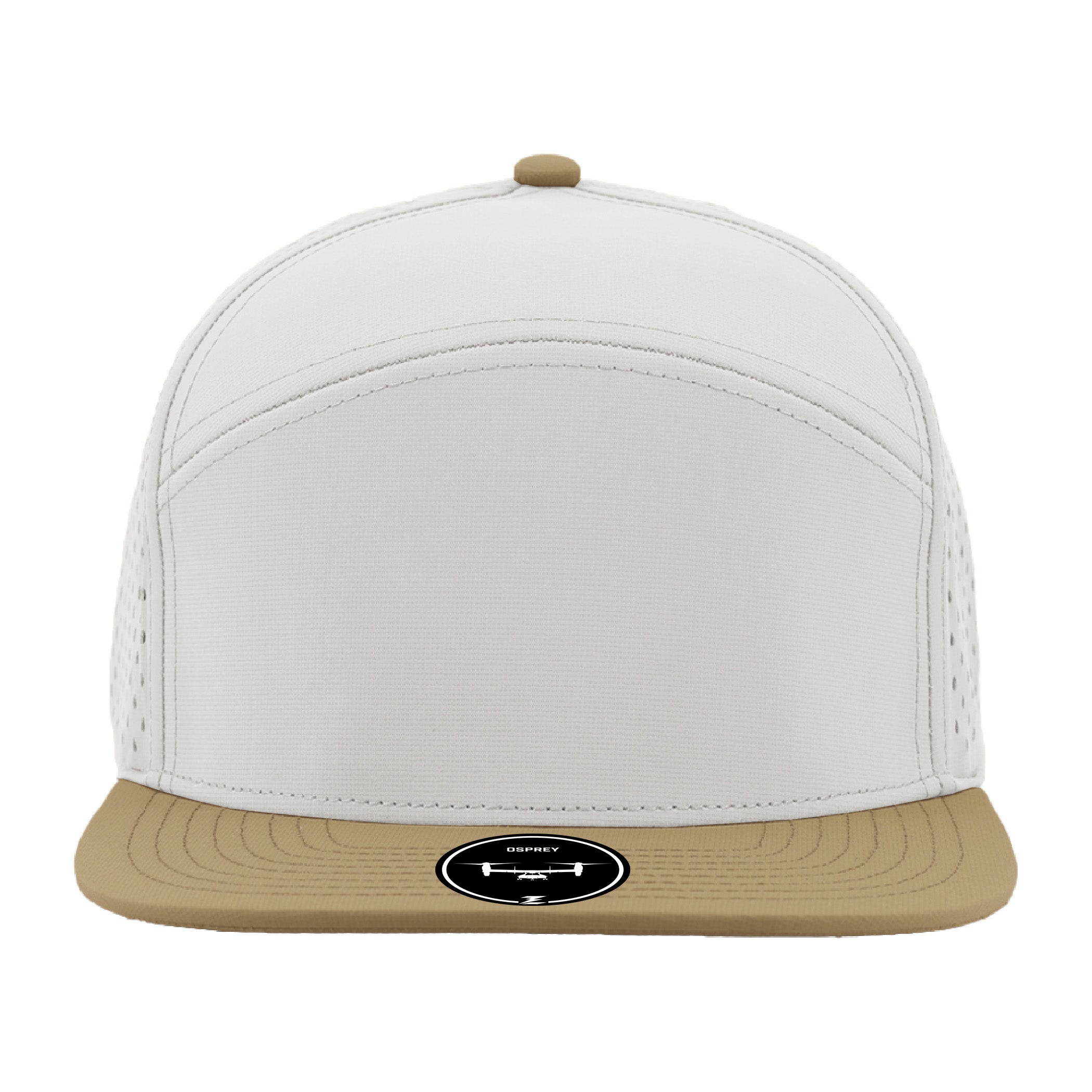 Branded Valor Outfitters – Zapped OSPREY One Size Fits Most (Adjustable) Khaki White | Branded Valor Outfitters Custom Hats