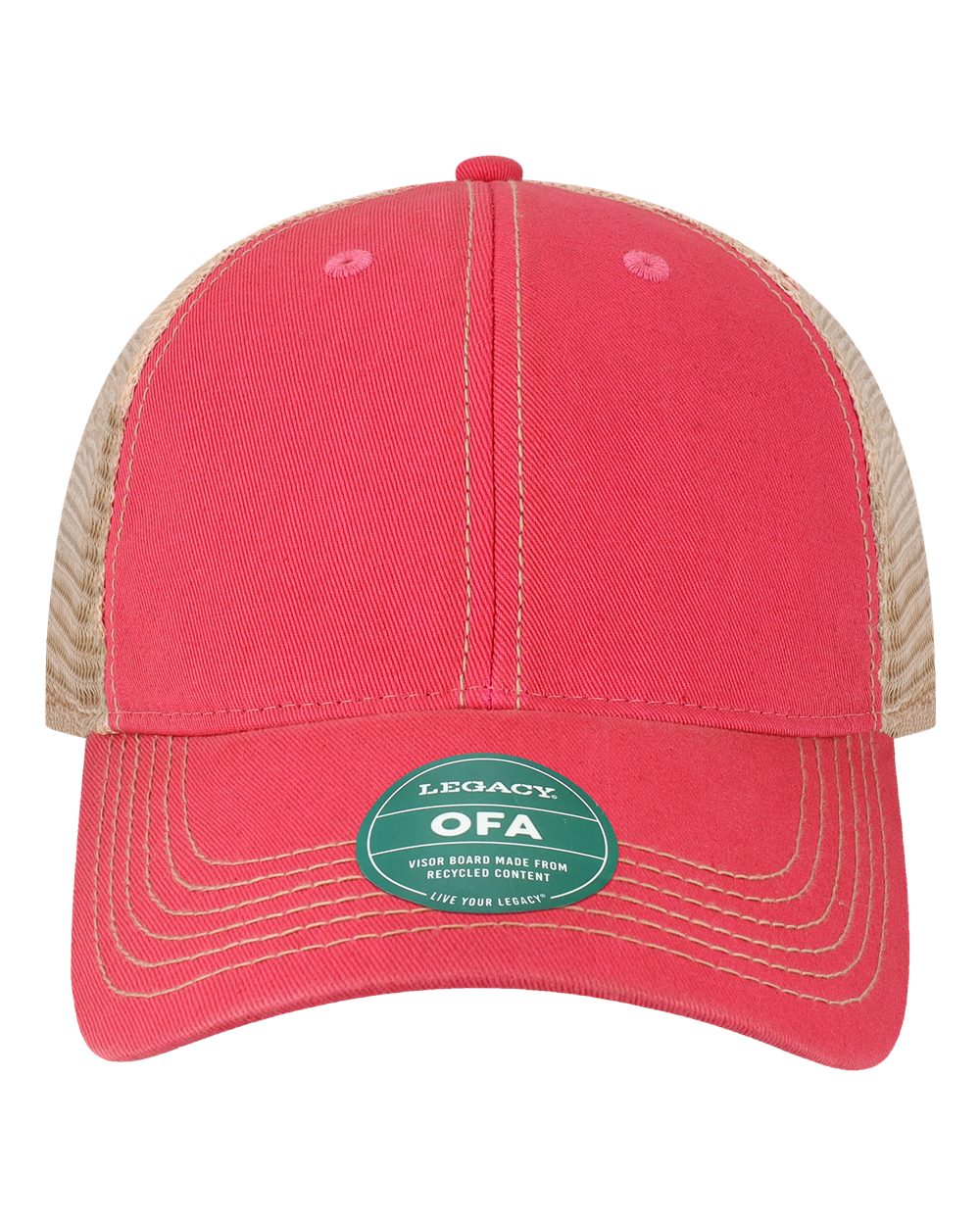 Branded Valor Outfitters - Legacy OLD FAVORITE Dark Pink Khaki One Size Fits Most (Adjustable) | Branded Valor Outfitters Custom Hats