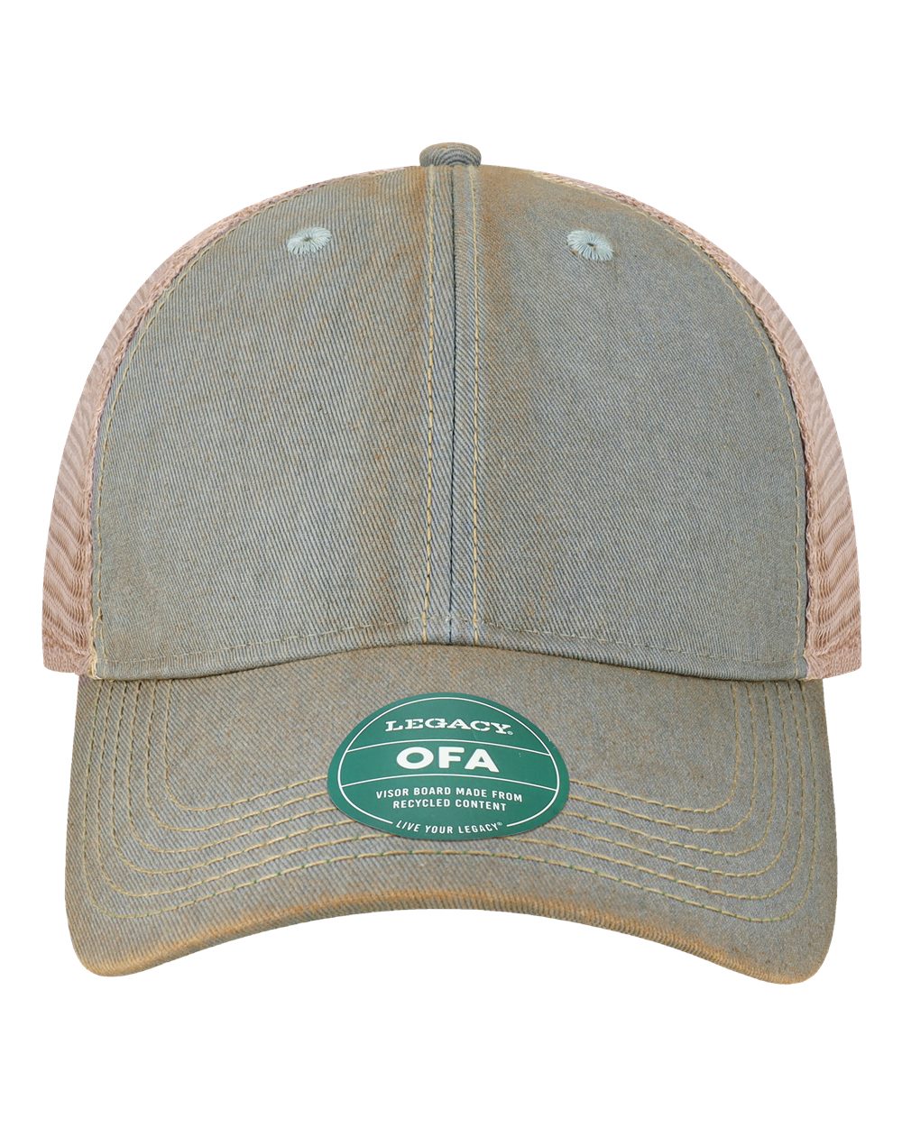 Branded Valor Outfitters - Legacy OLD FAVORITE light Blue Khaki One Size Fits Most (Adjustable) | Branded Valor Outfitters Custom Hats