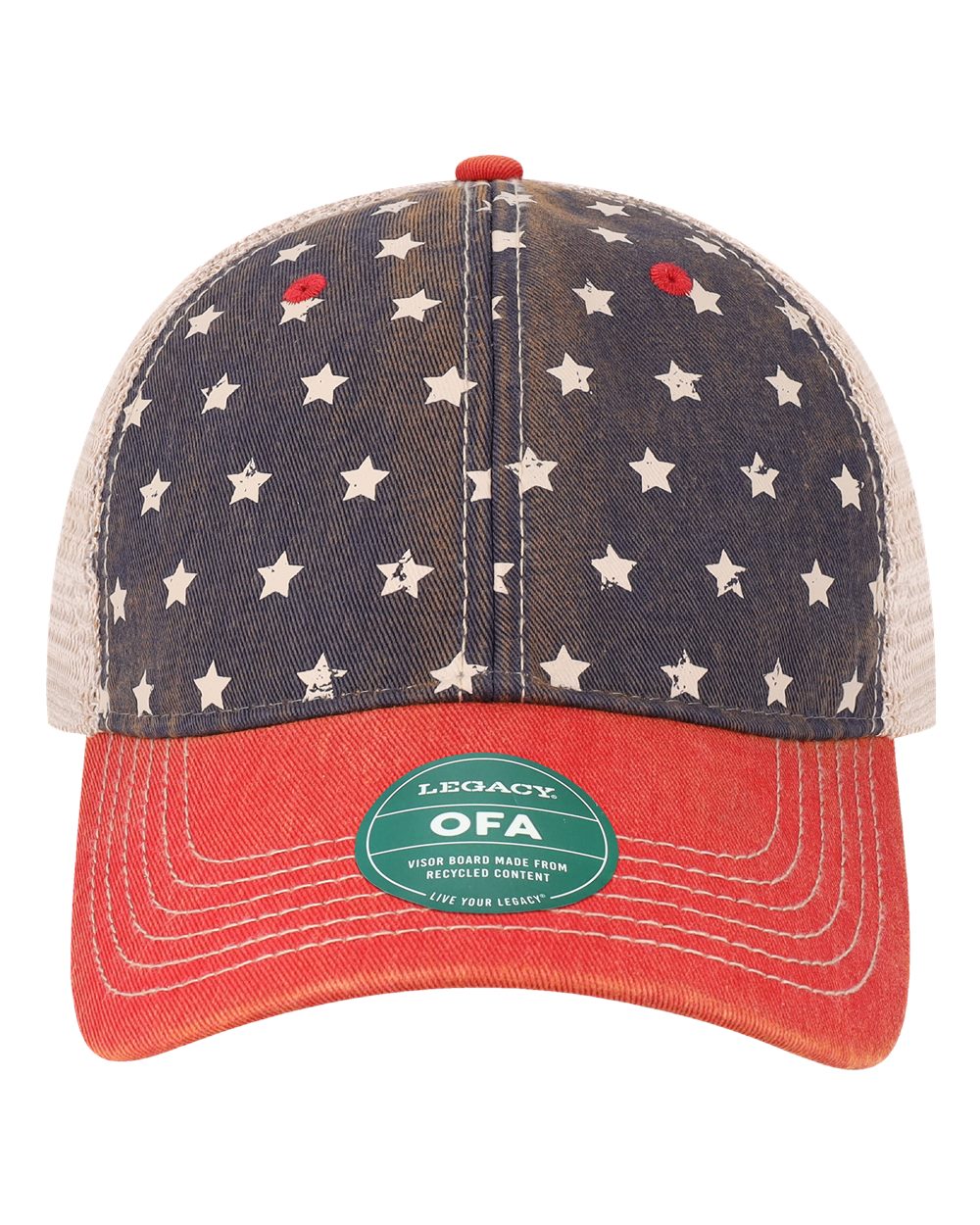 Branded Valor Outfitters - Legacy OLD FAVORITE Merica-Khaki One Size Fits Most (Adjustable) | Branded Valor Outfitters Custom Hats