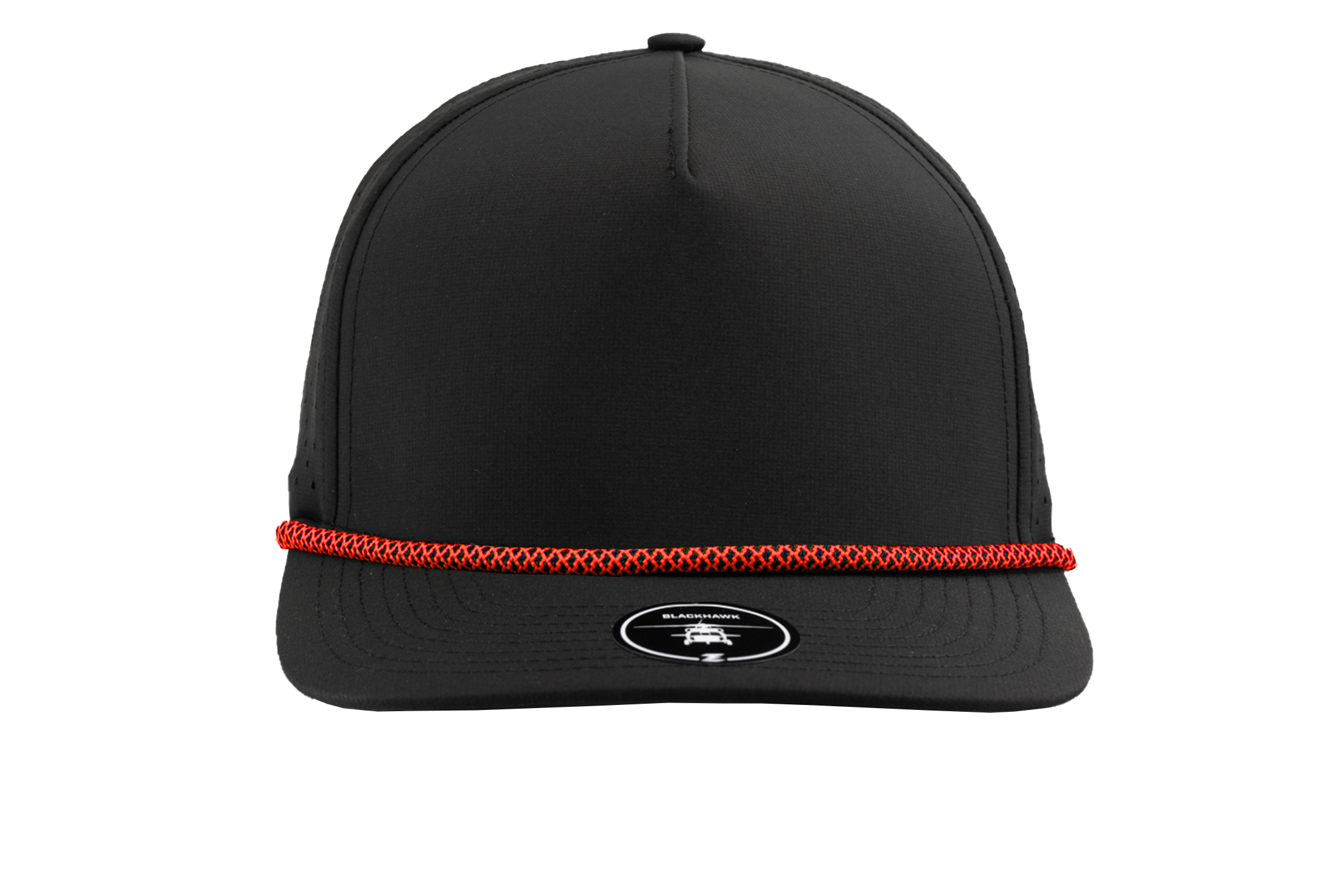 Branded Valor Outfitters - Zapped BLACKHAWK R+ One Size Fits Most (Adjustable) Black Red | Branded Valor Outfitters Custom Hats