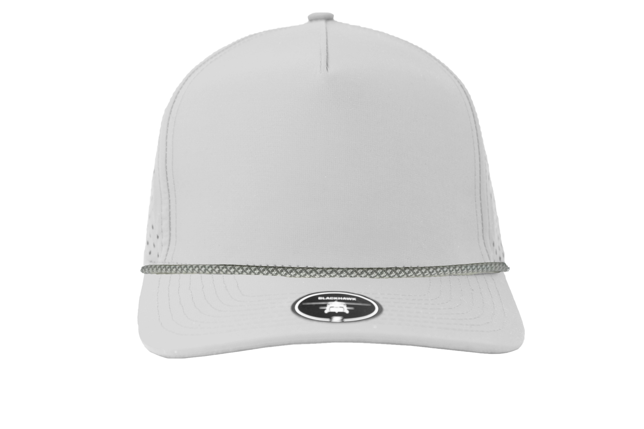 Branded Valor Outfitters - Zapped BLACKHAWK R+ One Size Fits Most (Adjustable) Grey White | Branded Valor Outfitters Custom Hats