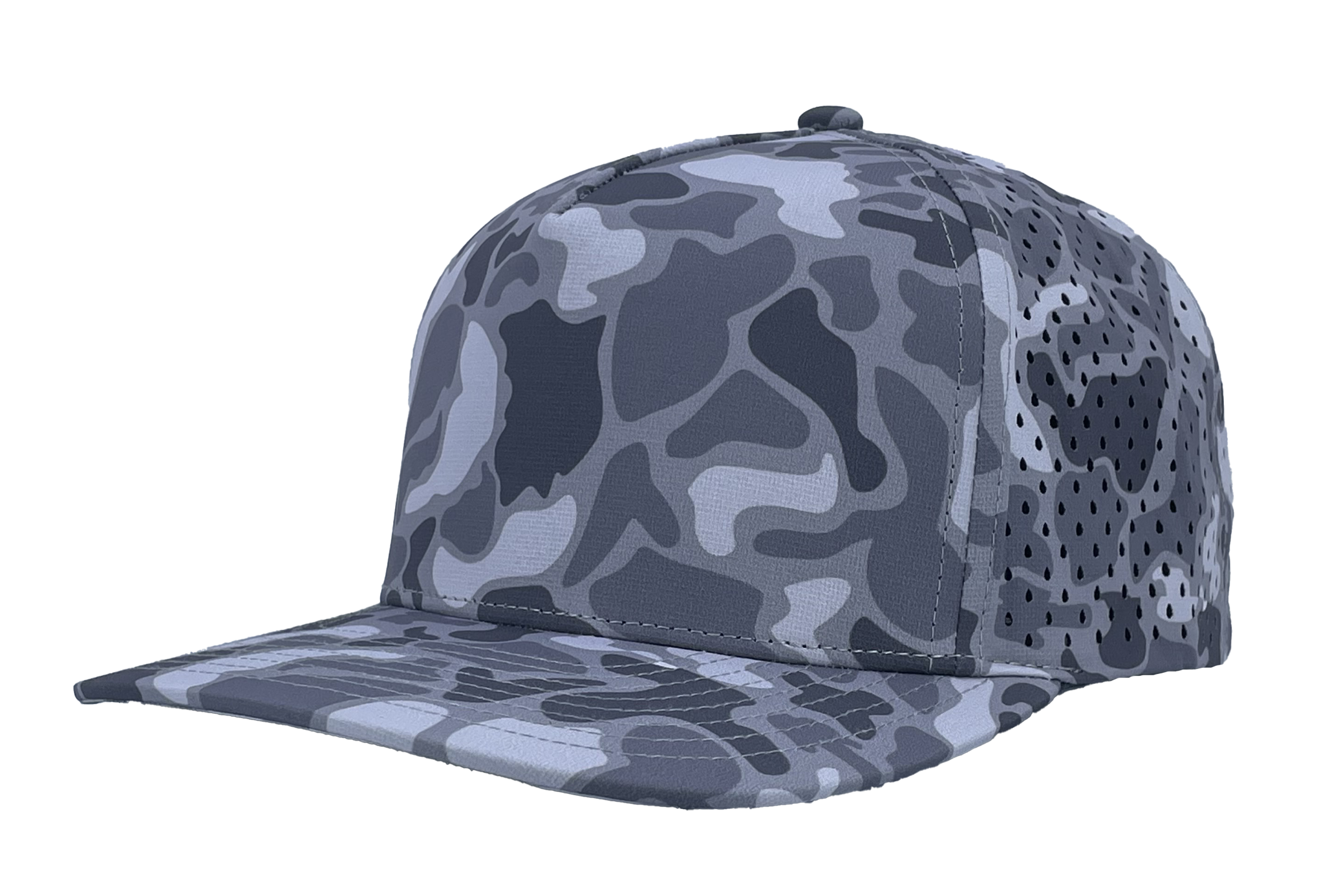 Branded Valor Outfitters - Zapped BLACKHAWK One Size Fits Most (Adjustable) Grey Old School Camo | Branded Valor Outfitters Custom Hats