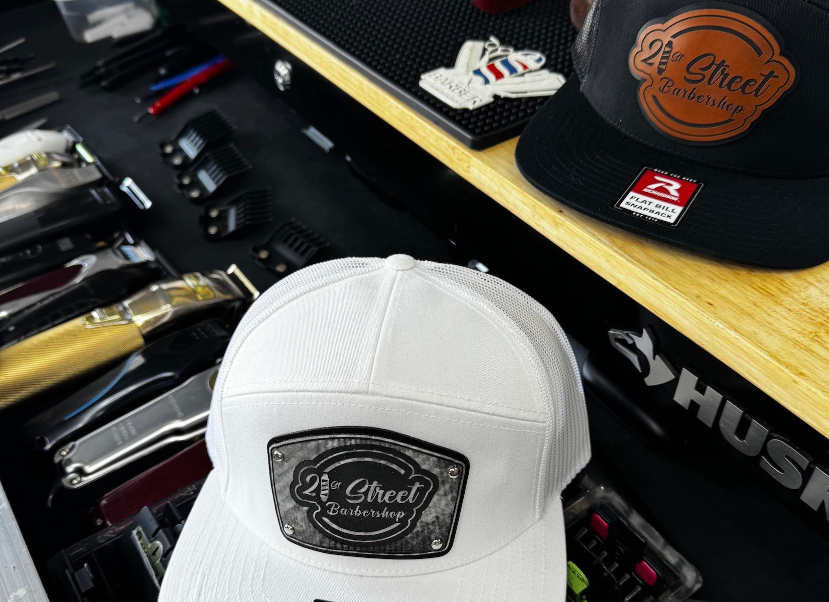 Custom hats for local businesses