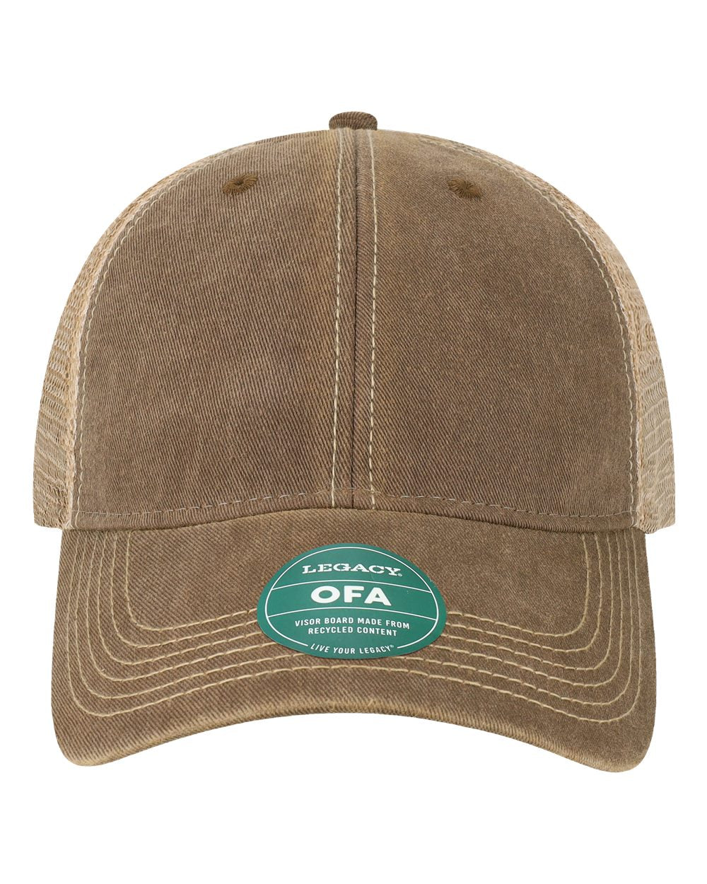 Branded Valor Outfitters - Legacy OLD FAVORITE Brown Khaki One Size Fits Most (Adjustable) | Branded Valor Outfitters Custom Hats