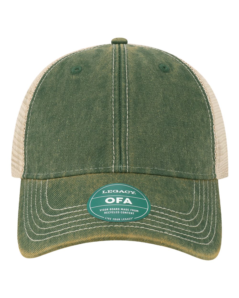 Branded Valor Outfitters - Legacy OLD FAVORITE Dark Green Khaki One Size Fits Most (Adjustable) | Branded Valor Outfitters Custom Hats