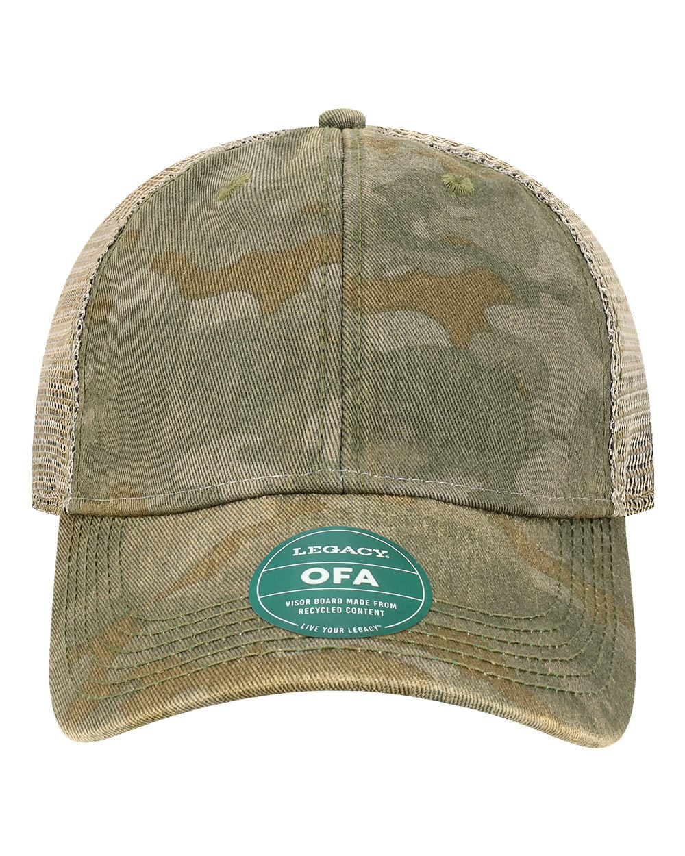 Branded Valor Outfitters - Legacy OLD FAVORITE Green Field Camo One Size Fits Most (Adjustable) | Branded Valor Outfitters Custom Hats