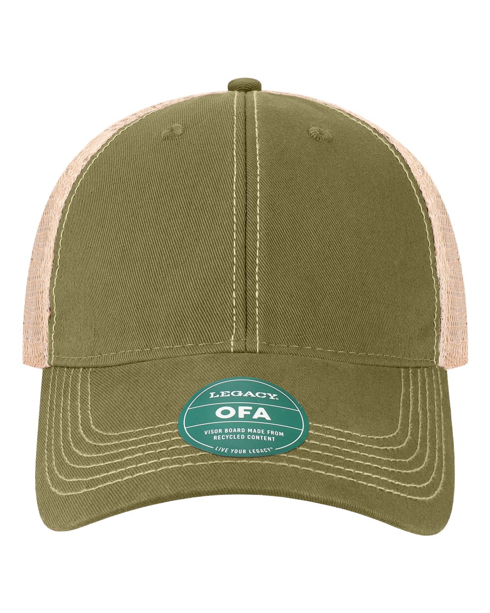 Branded Valor Outfitters - Legacy OLD FAVORITE Olive Khaki One Size Fits Most (Adjustable) | Branded Valor Outfitters Custom Hats