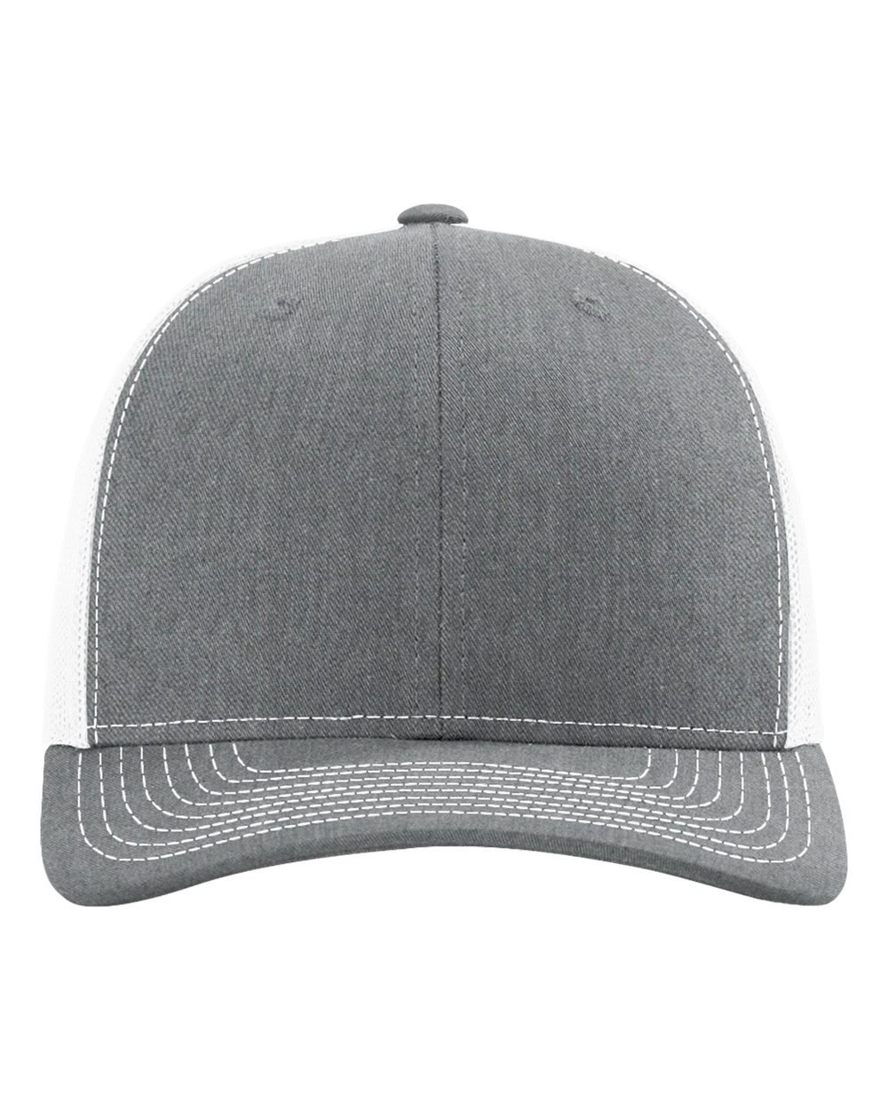 Branded Valor Outfitters - Richardson 112 SNAPBACK Heather Grey White | Branded Valor Outfitters Custom Hats