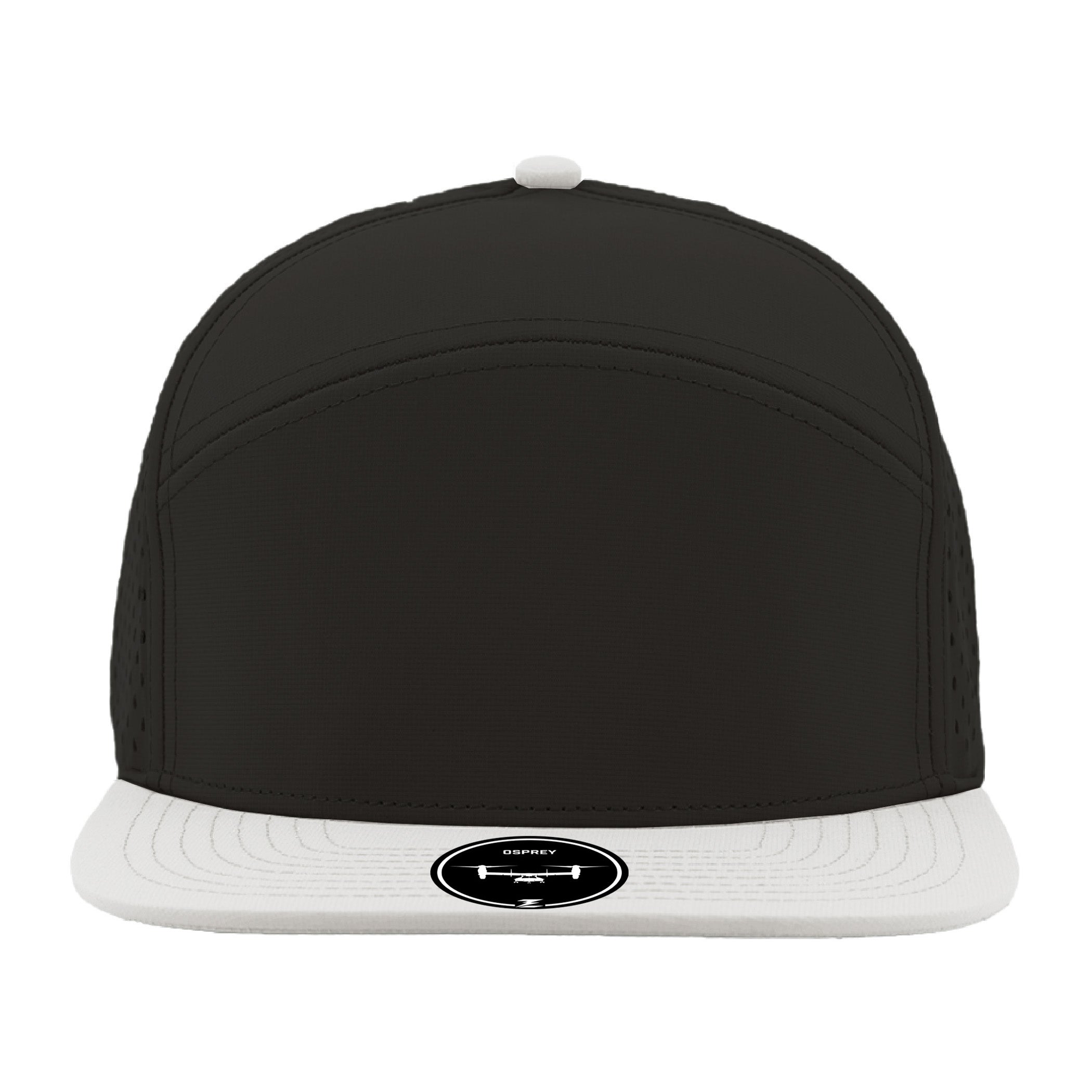 Branded Valor Outfitters – Zapped OSPREY One Size Fits Most (Adjustable) Black White | Branded Valor Outfitters Custom Hats