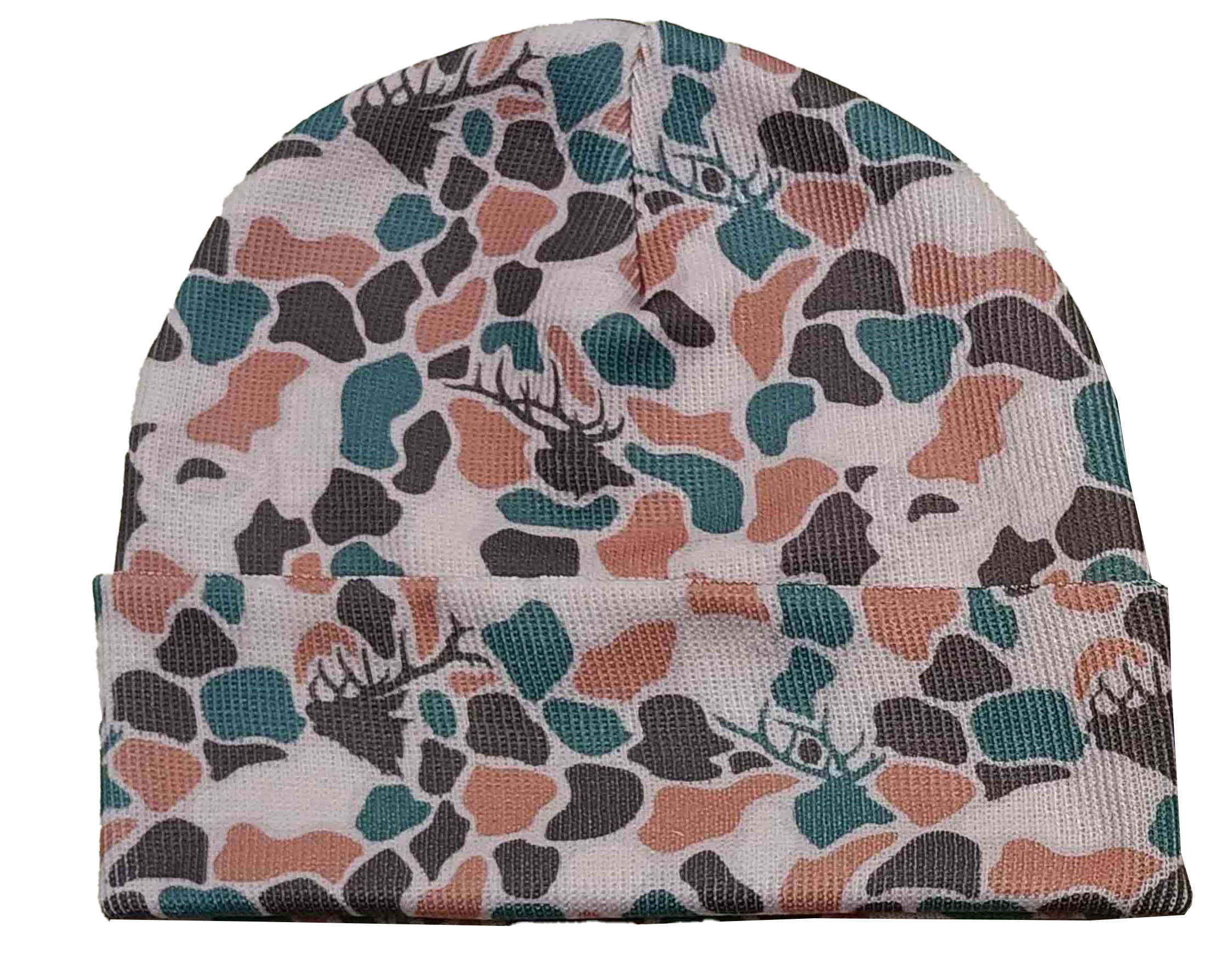 Branded Valor Outfitters - Beanies One Size Fits Most (Adjustable) Elk Old School Camo | Branded Valor Outfitters Custom Hats