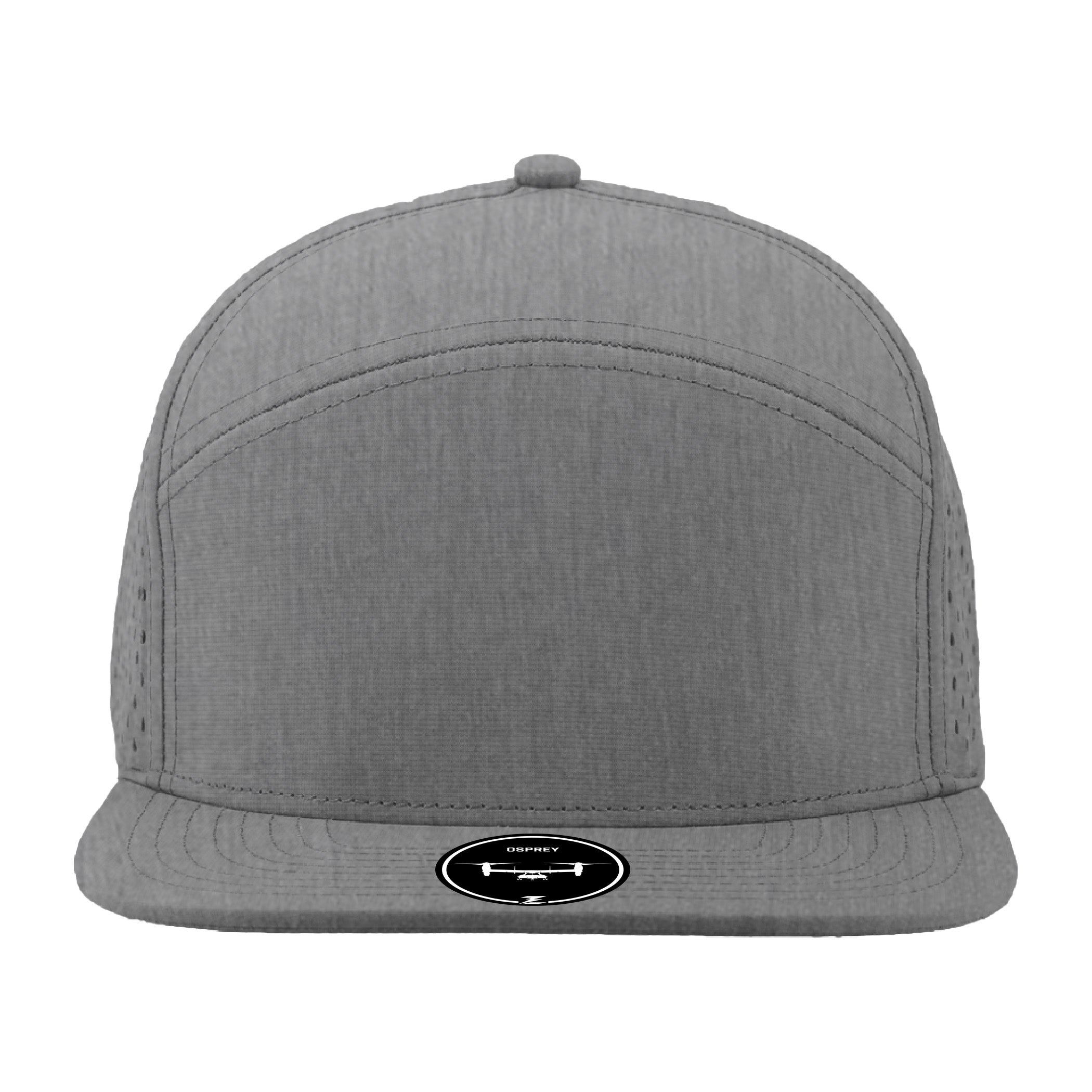 Branded Valor Outfitters – Zapped OSPREY One Size Fits Most (Adjustable) Heather Grey | Branded Valor Outfitters Custom Hats