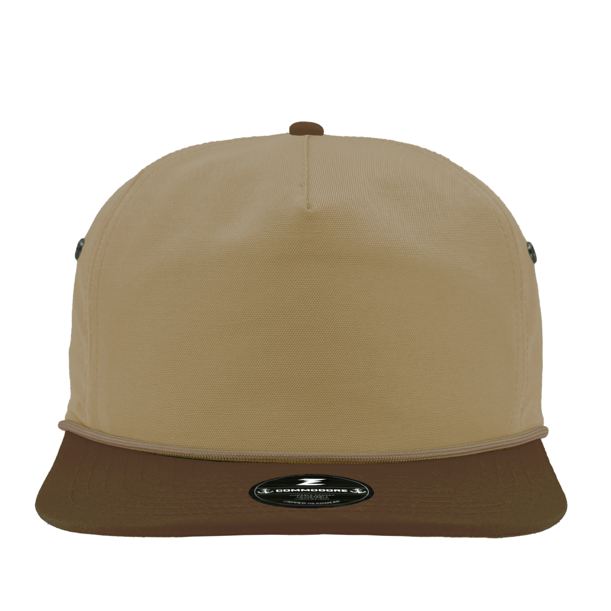 Branded Valor Outfitters – Zapped COMMODORE One Size Fits Most (Adjustable) Khaki Brown | Branded Valor Outfitters Custom Hats