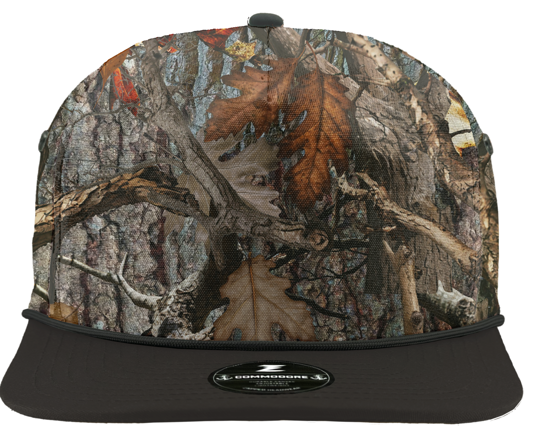 Branded Valor Outfitters – Zapped COMMODORE One Size Fits Most (Adjustable) Oak Camo Black | Branded Valor Outfitters Custom Hats